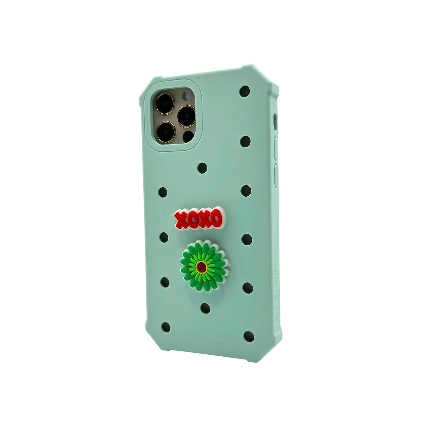 Lovefone Kids Silicone Case iPhone 14 Pro Max Mint Green