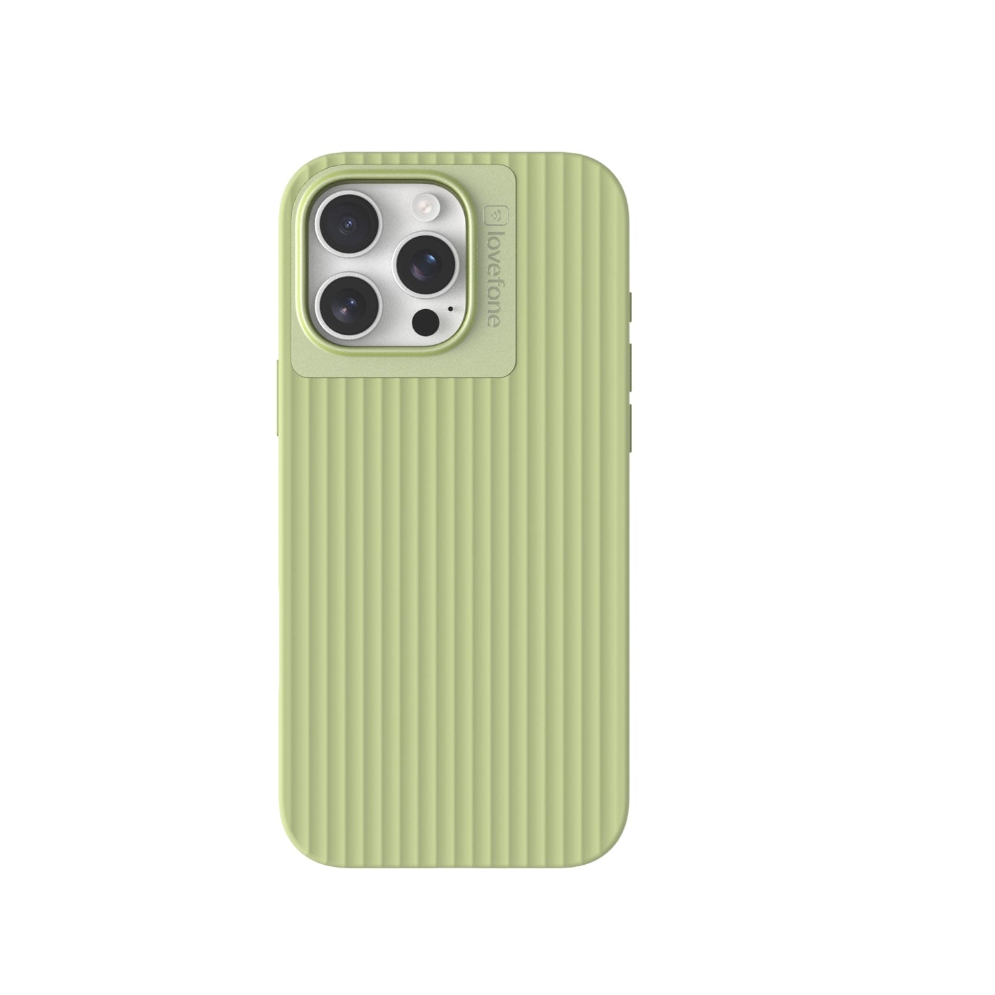 Lovefone Suitcase Case iPhone 14 Pro Lime Luggage
