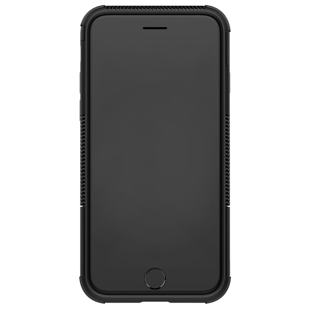 iPhone 7 8 SE 2020 2022 Compatible Ultimate Shockproof Stand Case Black