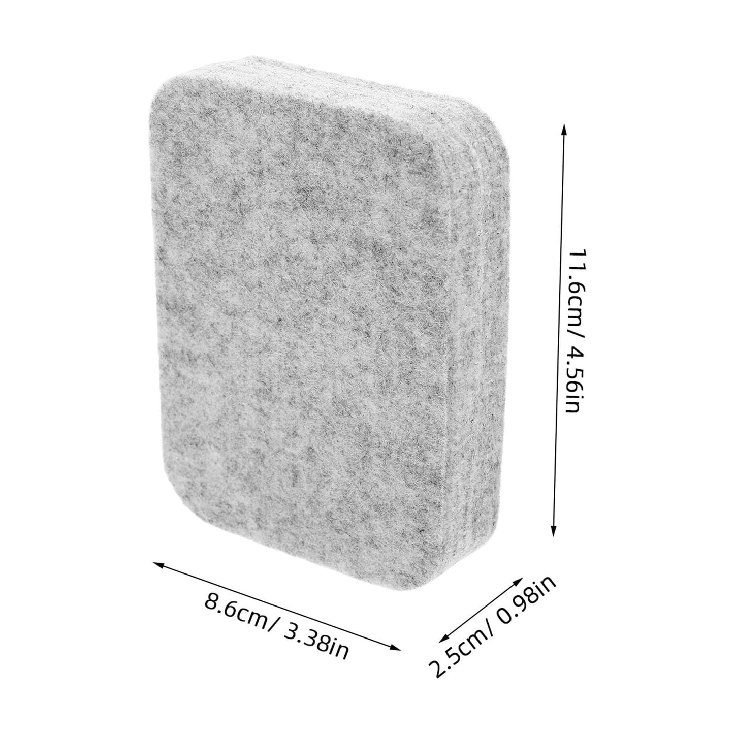 HOOWIFFY High Density Grey Needle Felting Cushion with Wool Material for Home and Studio
