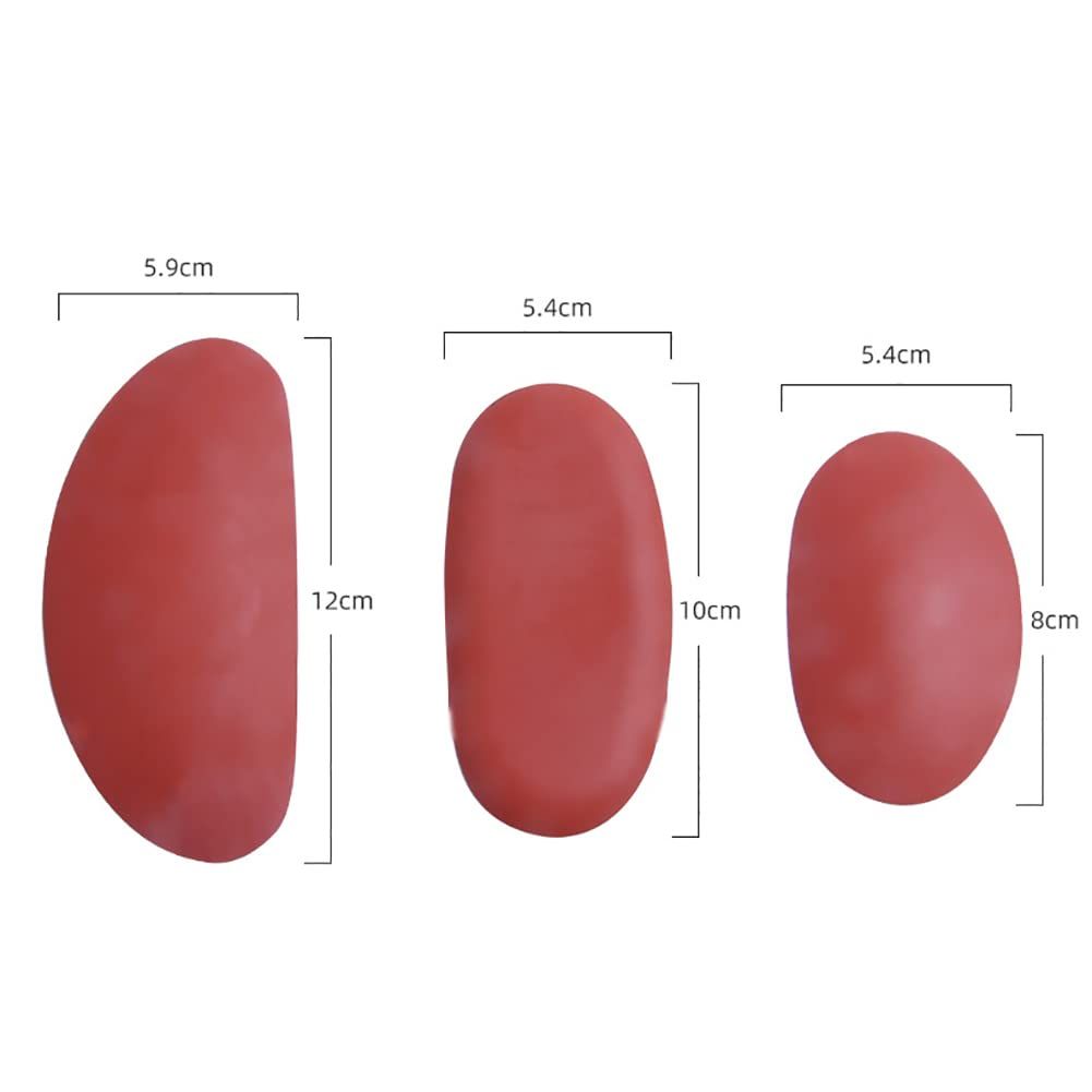 2 set Pottery Clay Ribs Soft Rubber Pottery Rib Crafting Tools Clay Sculpture Tools- 3 different sizes(A total of 6 products)