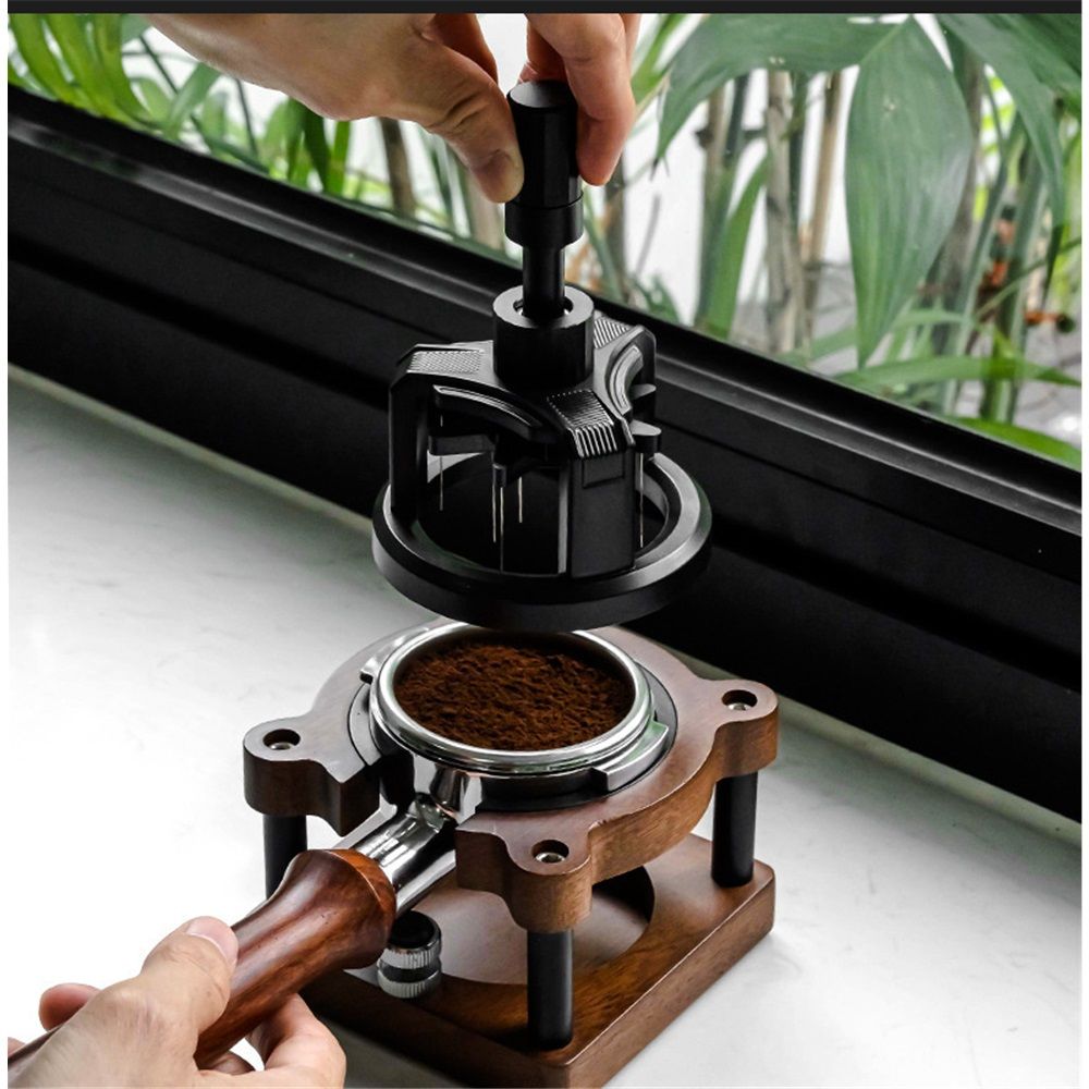 53mm Tool ,Espresso Stirrer Distribution Tool,Compatible Adjustable Height,with Magnetic Suction