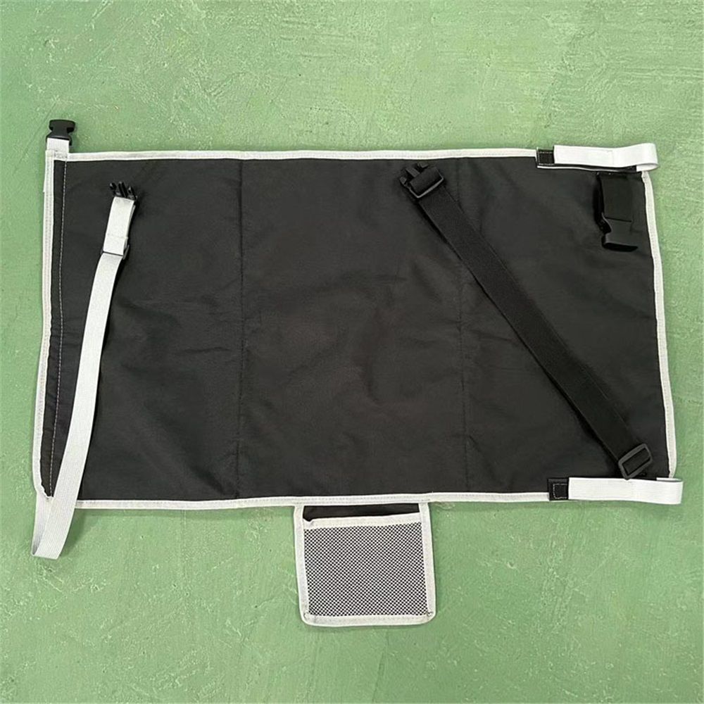 Toddler Airplane Bed, Portable Airplane Seat Extender Travel Bed for Kids, Soft Baby Plane Travel Essentials for Flying, Toddlers Long Flight Must Haves Footrest(black+Storage bag)