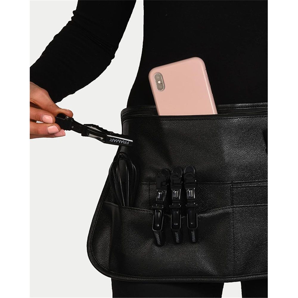 Hairstylist Waist Belt with Shears Pouch, Professional Hair Stylist & Makeup Brush Belt Salons Cosmetology Groomers Hairdresser Barber Waist Bag(Storage bag only)