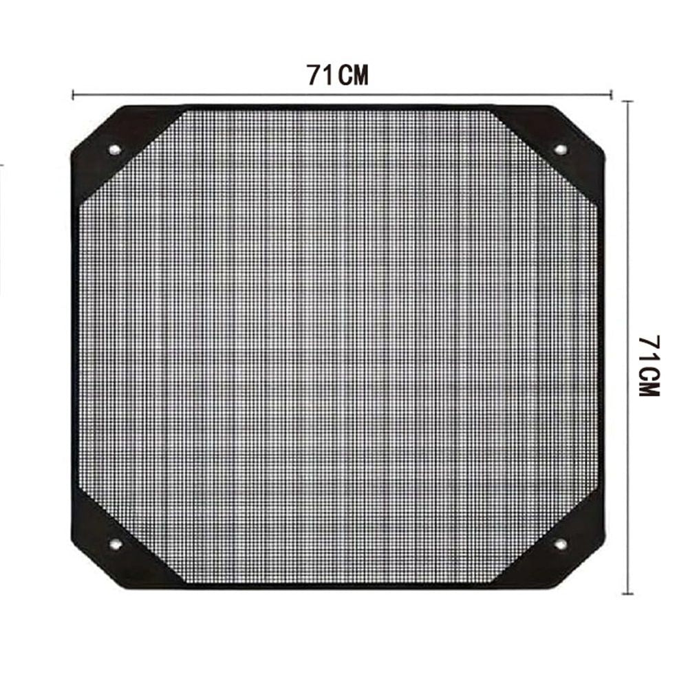 Central Air Conditioner Cover for Outside Units71*71CM Top Universal Outdoor AC Cover Defender (Mesh,)