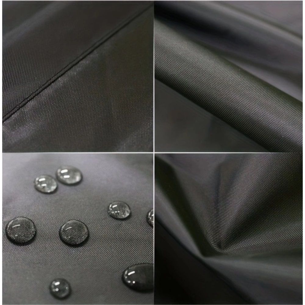 Outboard Motor Covers, Trailerable Full Boat Engine Cover Waterproof Heavy Duty Oxford Fabric with Zipper, Fits 60-100HP Motors