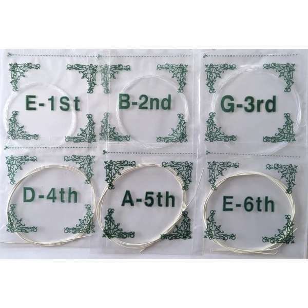 Nylon Strings Set for Musical Instruments, Transparent