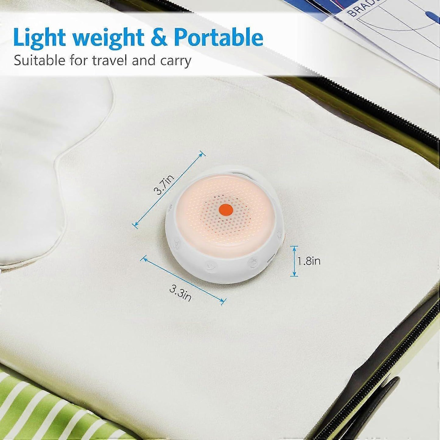 Latest Model White Noise Machine Babies Sleep Sound Device with 12 Sounds