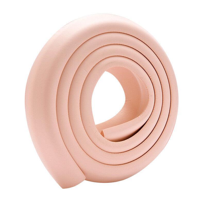 Foam Edge Guard Strip for Desks and Tables with Corner Protector Bumper Tape - Brown