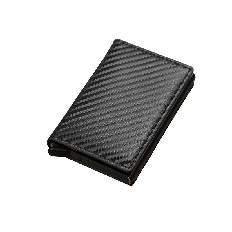 RFID Blocking Leather Card Wallet with Money Clip for Men Credit Holder - Yellow