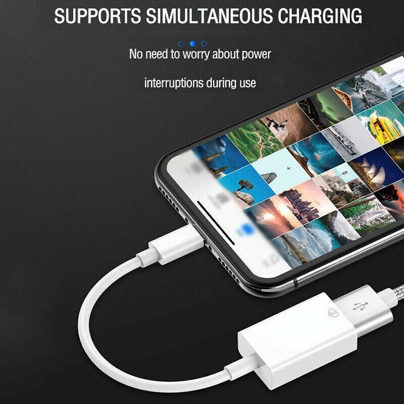 For Iphone Or Type C To Usb Otg Data Cable Adapter Male 3.0 A Female Converter - Type-C