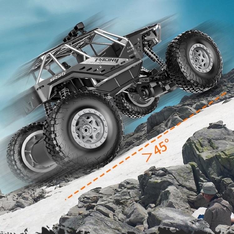 Large Alloy Off-road Rc Car for Kids - Silver