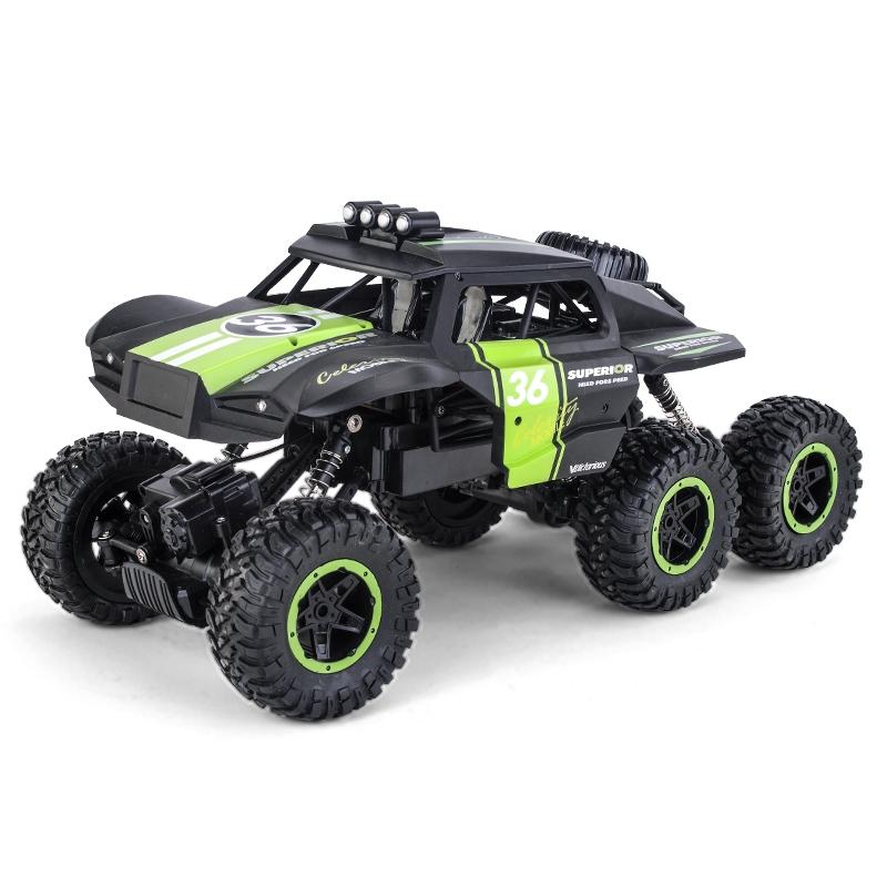 6-drive 2.4g Rc Off-road Car - Remote Control Vehicle - Blue