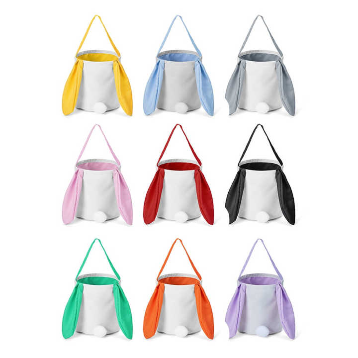 Red Adorable Easter Bunny Ear Tote Bag - Stylish Rabbit-Themed Candy Bag