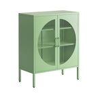 Artiss Buffet Sideboard Metal Cabinet - ELSA Green