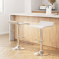 Artiss 2x Bar Stools Faux Leather Chair White