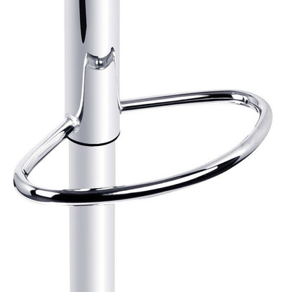 Artiss 2x Bar Stools Gas Lift Leather Padded White