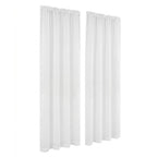Artiss Blockout Curtains 2X 132x213cm Light Filtering Window Drapes Rod Pocket