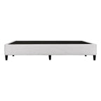 Artiss Bed Frame King Size Metal Grey MASON