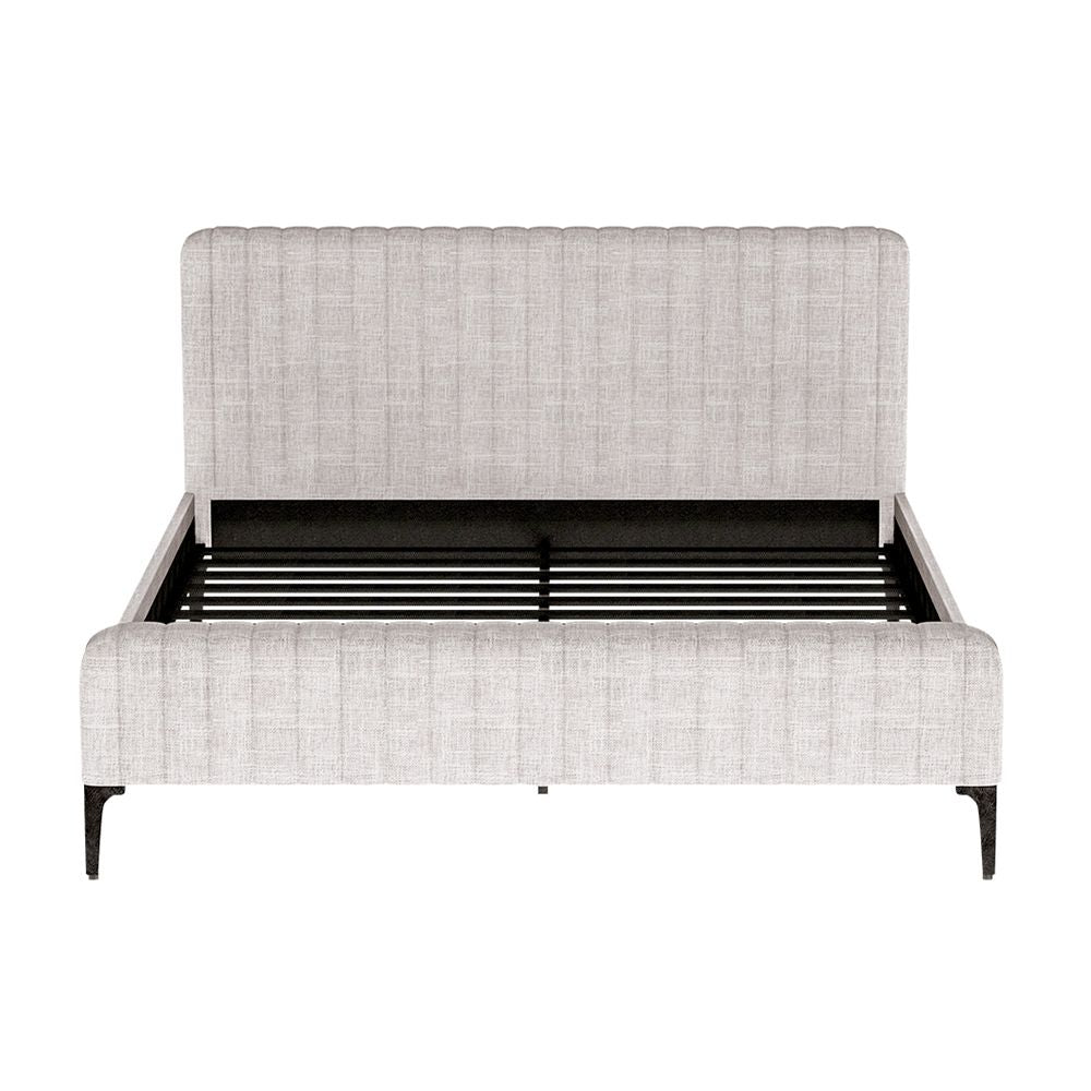 Artiss Bed Frame King Size Beige AMMY