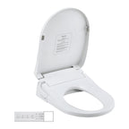 Cefito Smart Electric Bidet Toilet Seat Wireless Remote Heated Dryer Auto Wash