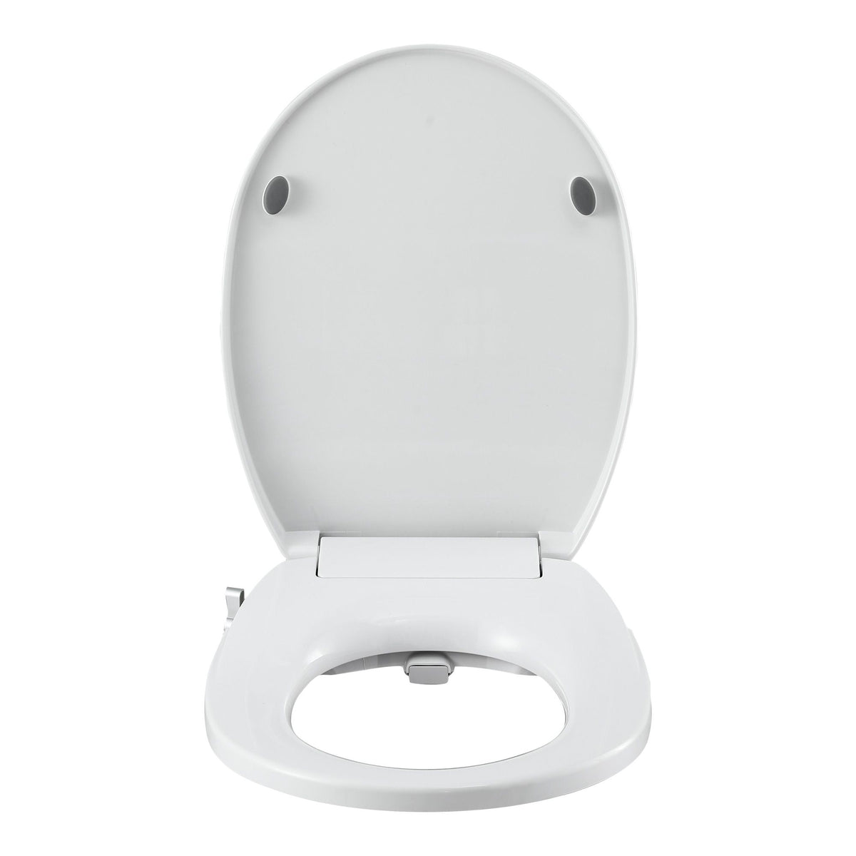 Cefito Non Electric Bidet Toilet Seat O-Shape Dual Nozzle Soft Close WaterMark DIY