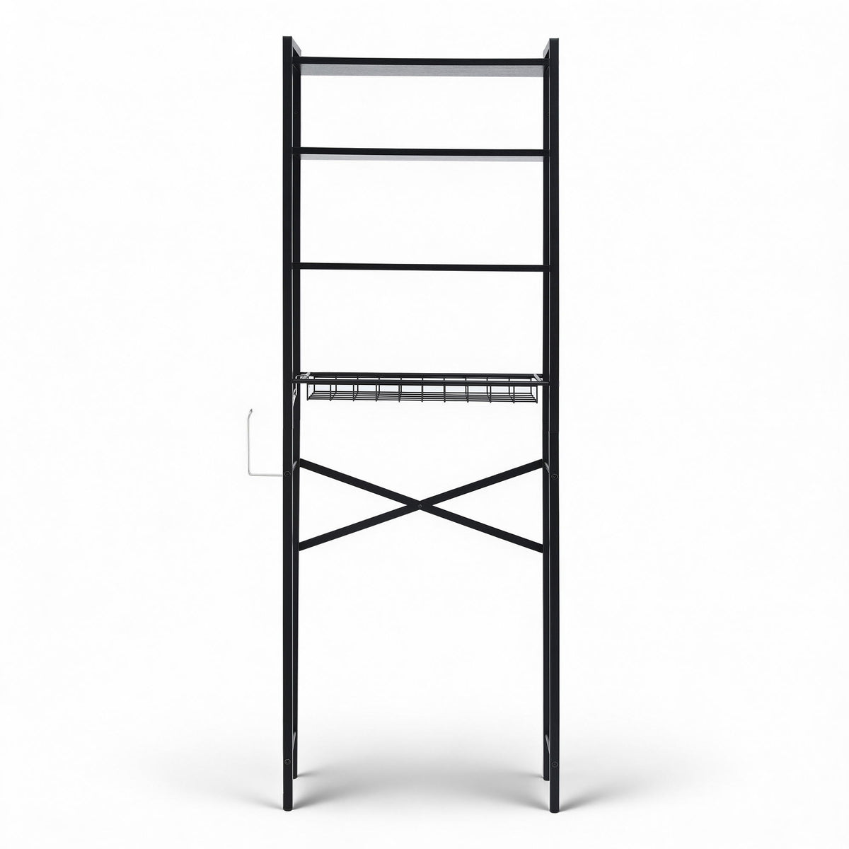Artiss Over Toilet Bathroom Storage Rack Space Saving 4 Tier Organiser White