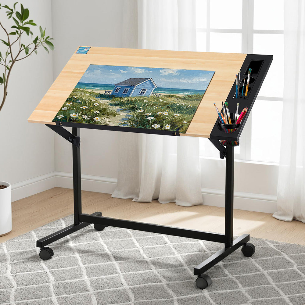 Artiss Drafting Table Drawing Desk Art Desk Multi-Functional Craft Drawing Table