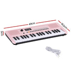 Alpha 37-Key Digital Piano Keyboard for Kids Beginners Electronic Keyboard Piano Gift Pink