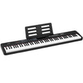 Alpha Piano Keyboard 88 Keys Electric Electronic Keyboard Piano Gift Black