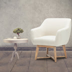 Artiss Armchair Tub Chair Beige Aston