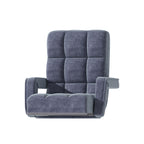 Artiss Floor Chair Lounge Sofa Swivel Charcoal