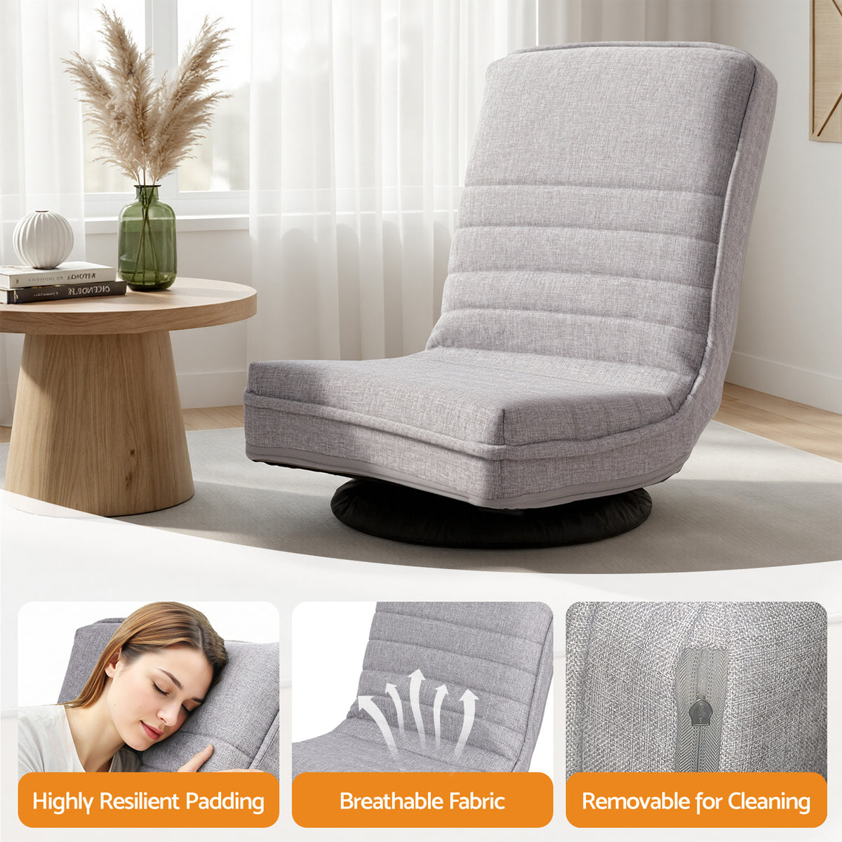 Adjustable Foldable Lounge Seat