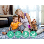 Artiss Rug 200x290cm Area Rug Large Carpet Soft Short Pile Modern Fafi
