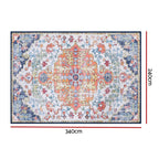 Artiss Floor Rug 240X340cm Large Washable Geometric Area Rug Modern Carpet Mat