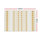 Artiss Rug 160x230cm Area Rug Washable Mat Large Carpet Soft Short Pile Ella