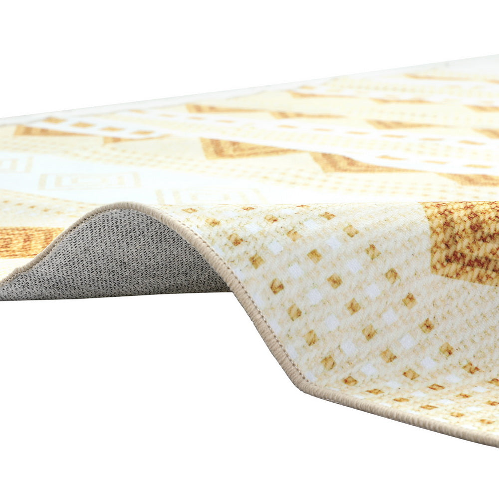 Artiss Rug 200x290cm Area Rug Washable Mat Large Carpet Soft Short Pile Ella