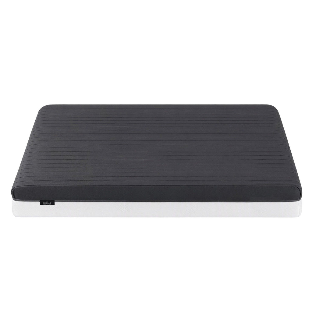 Giselle 18cm Queen Memory Foam Mattress Dual Feel Reversible Charcoal Foam