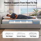 Giselle 22cm Cooling Gel Memory Foam Mattress Double Medium Firm