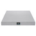 Giselle Bedding Cool Gel Memory Foam Mattress Charcoal 7-Zone Washable Bamboo Cover 15cm King