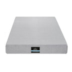Giselle Bedding Cool Gel Memory Foam Mattress Charcoal 7-Zone Washable Bamboo Cover 15cm Single