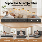 Giselle Double Folding Mattress 15cm Foldable Foam Portable Guest Sofa Bed Camping Mat