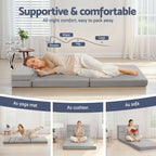 Giselle Foldable Mattress Folding Sofa Bed 4-fold Sleeping Camping Cushion Mat