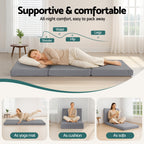 Giselle Foldable Mattress Folding Sofa Bed Trifold Memory Foam Camping Cushion Mat