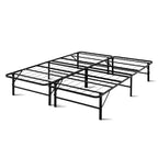 Artiss Folding Bed Frame Metal Base - Queen