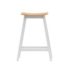 Artiss 2x Bar Stools Wooden Chairs Oak