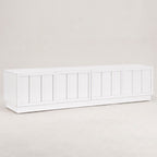 Artiss 180cm TV Unit Entertainment Cabinet Fluted Style Cable Management White