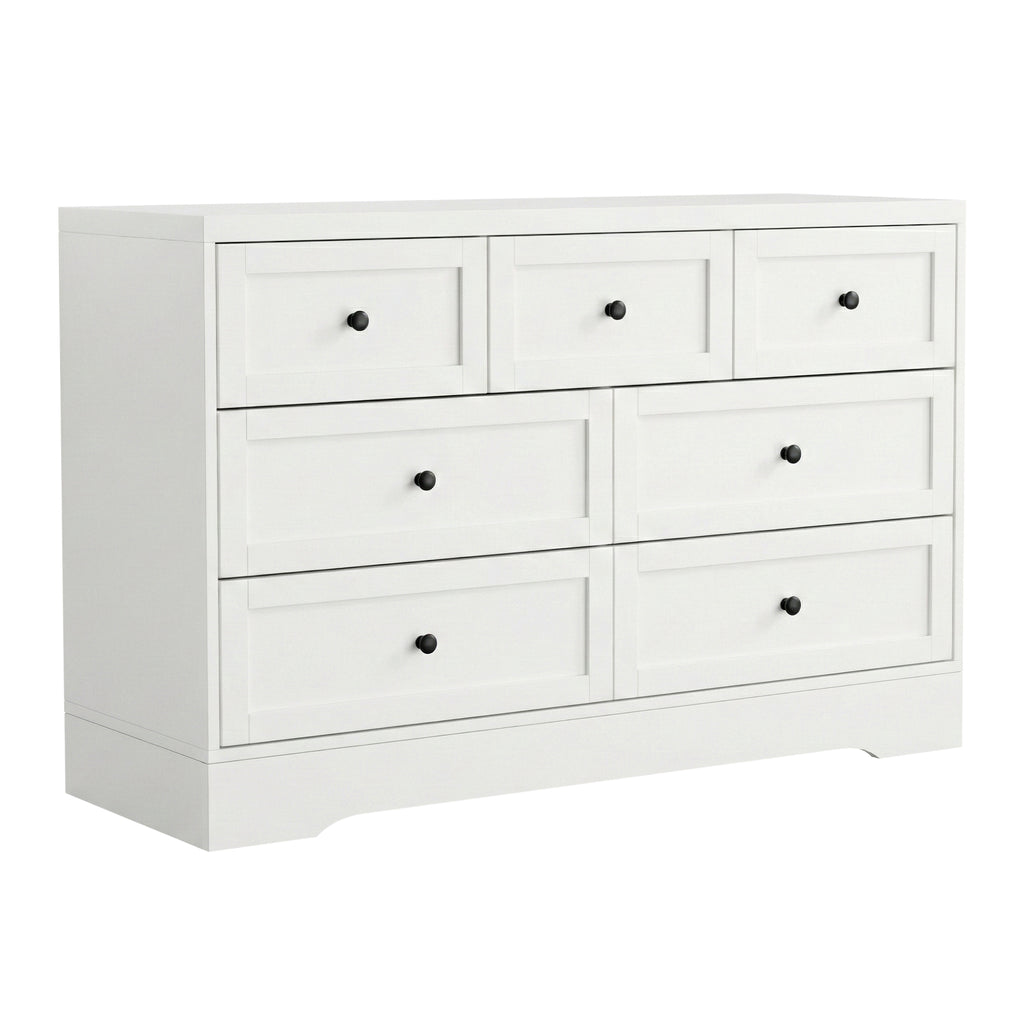 Artiss 7 Chest of Drawers Dresser Table White
