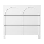 Artiss 3 Chest of Drawers Lowboy Dresser Cabinet White