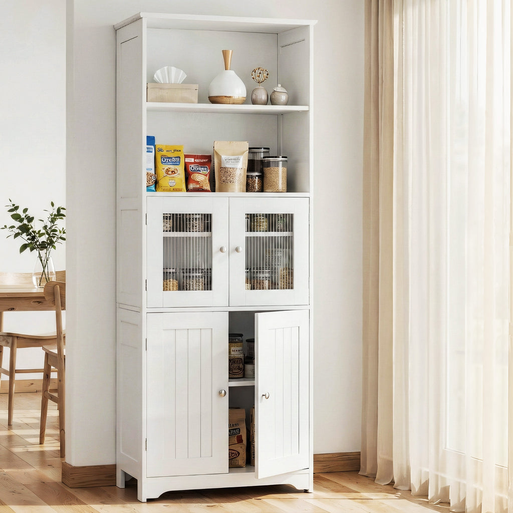 Artiss Buffet Sideboard Cabinet Pantry Kitchen Bathroom Storage Cupboard 160cm